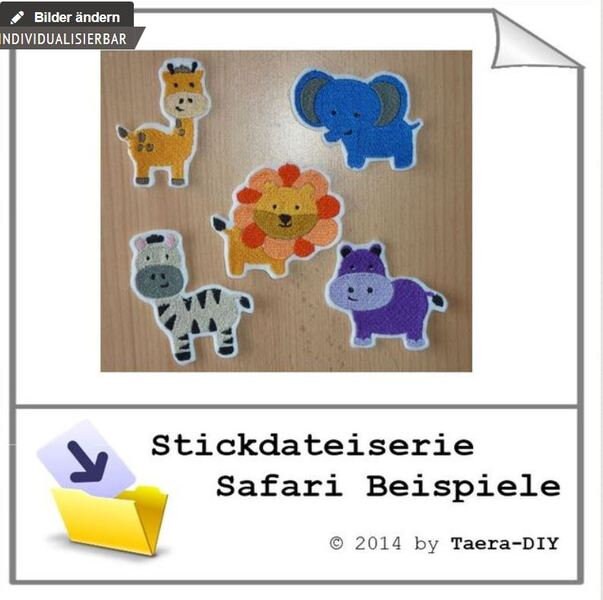 Stickdateisserie Safari S40