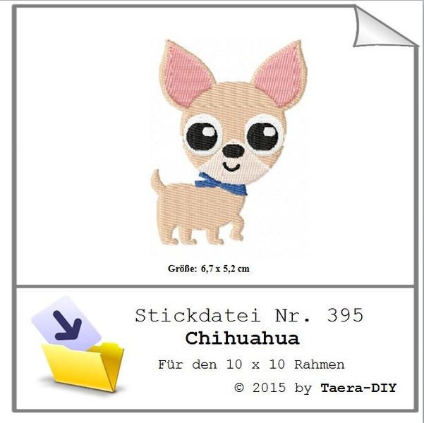 Stickdatei Chihuahua Nr. 395