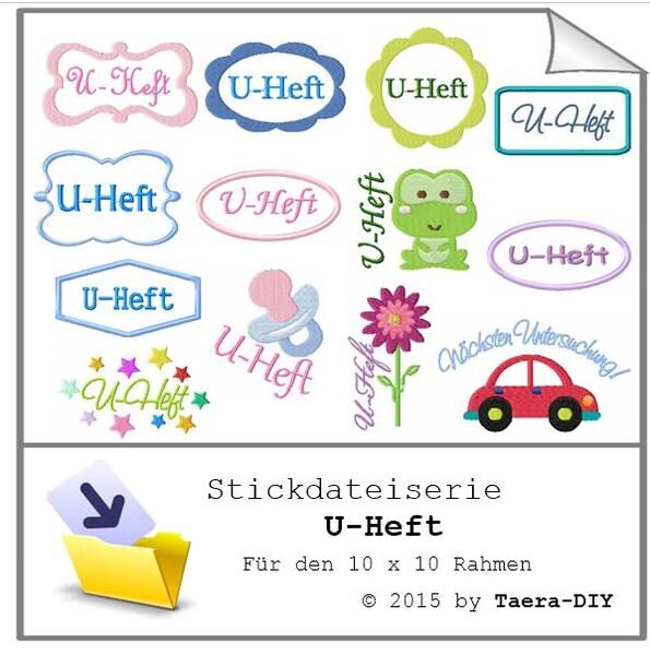 Stickdateiserie U- Heft S76
