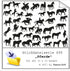 Stickdatei Serie Pferde Westernreiten S98 Pferd Pony Scherenschnitt