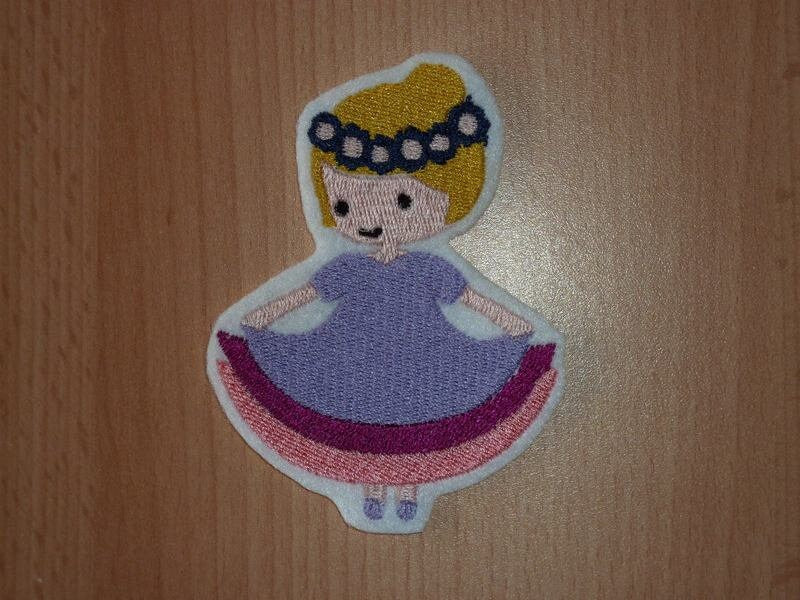 Stickdateiserie Prinzessin