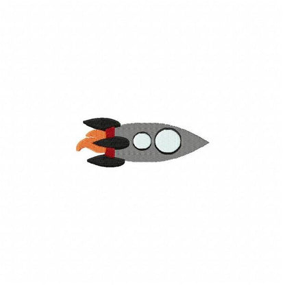 Stickdatei Rakete Nr. 103
