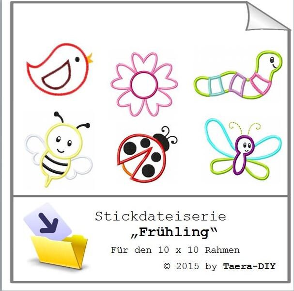 Stickdateiserie Frühling Nr. 64