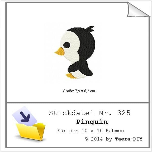 Stickdatei Pinguin Nr. 325