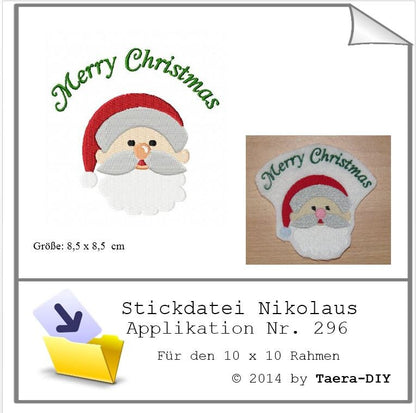 Stickdatei Nikolaus 296