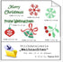 Stickdatei 49 Weihnachten
