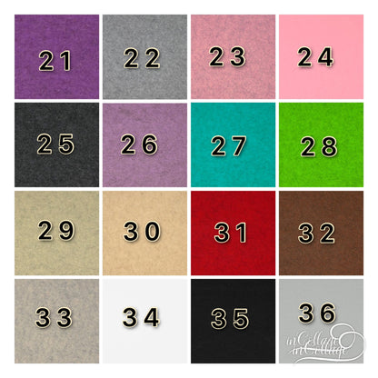 Tischuntersetzer rechteckig 43 x 31 cm in verschiedenen Farben in Farben Platzset