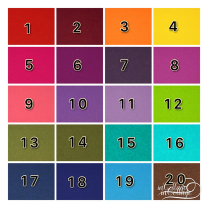 Tischuntersetzer rechteckig 43 x 31 cm in verschiedenen Farben in Farben Platzset
