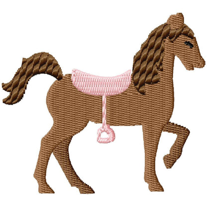 Stickdateiserie Pferde